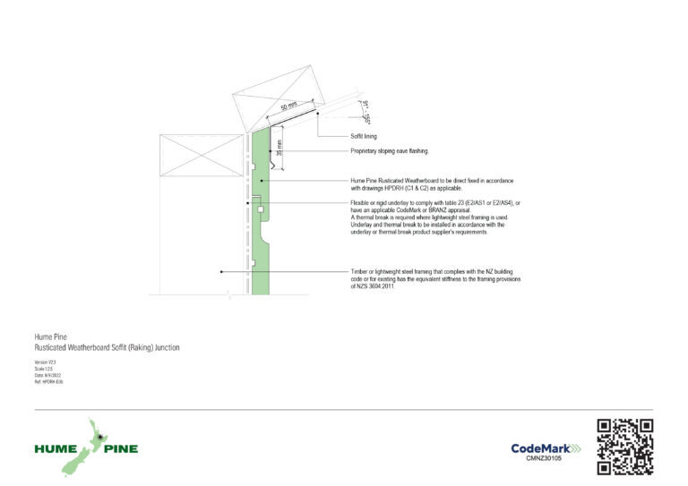Rusticated Chb Rusticated Direct Fixed Details - Hume Pine (NZ)